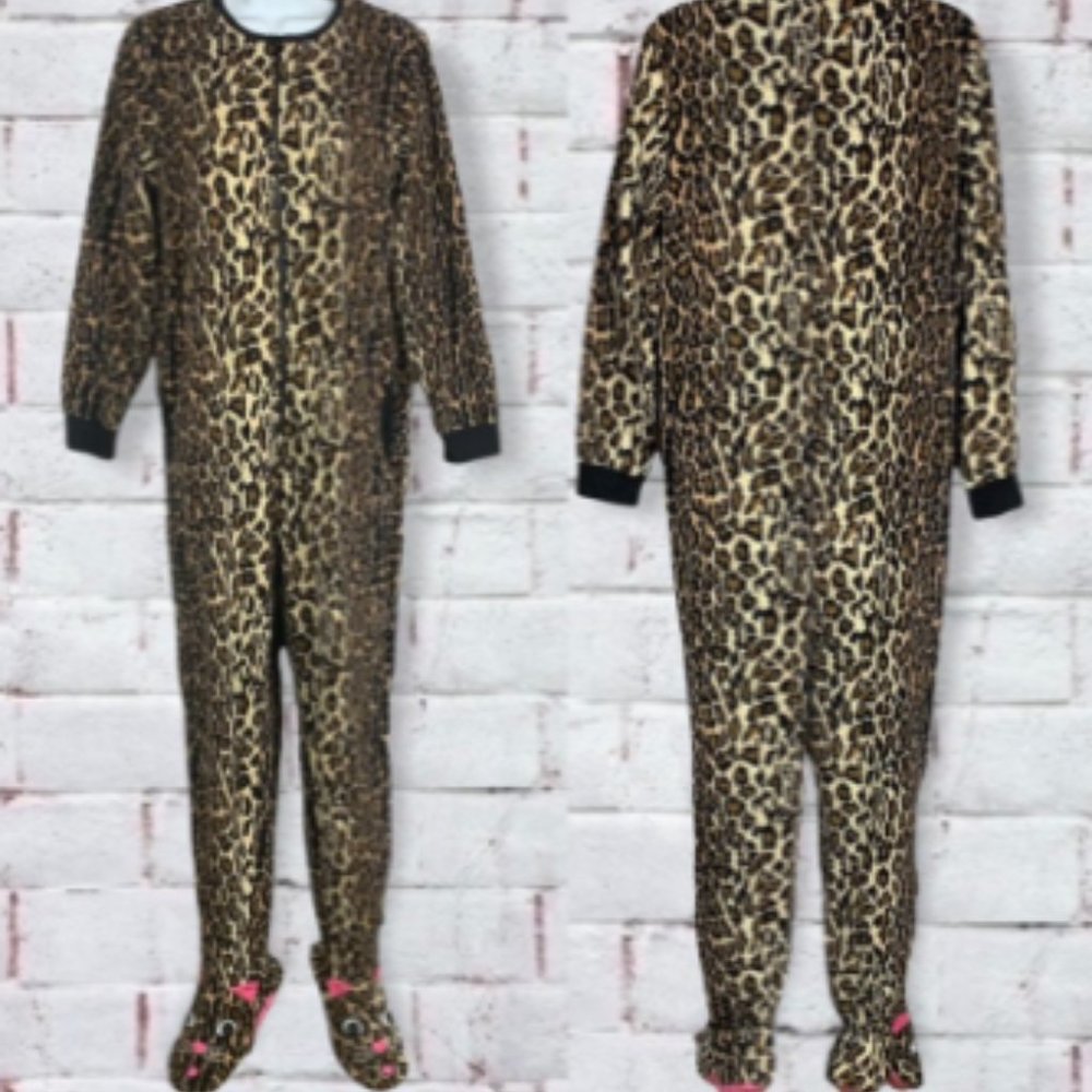 Leopard Onesie Pajamas Costume